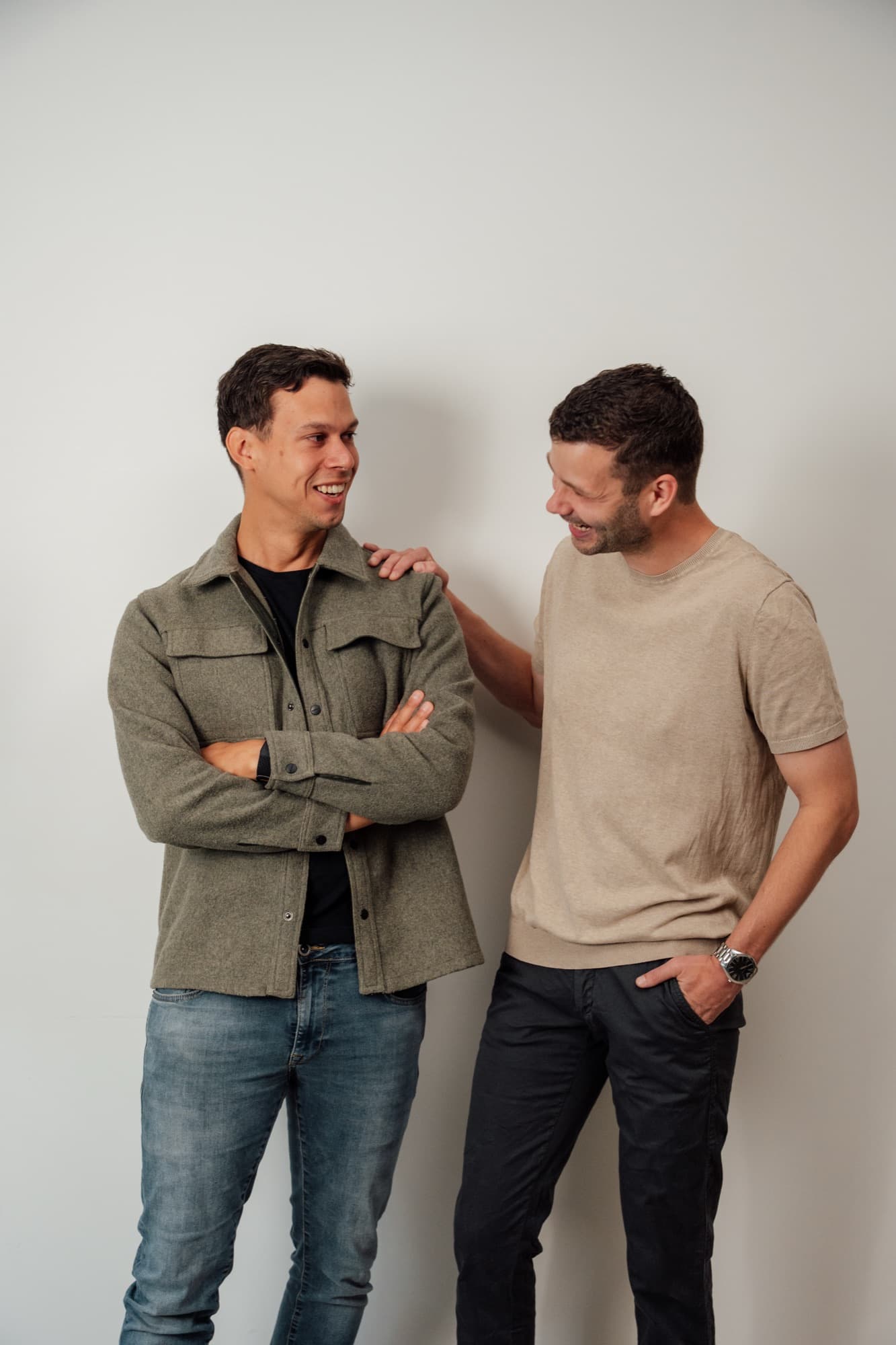 Nick en Ruben, oprichters van Real Adstate
